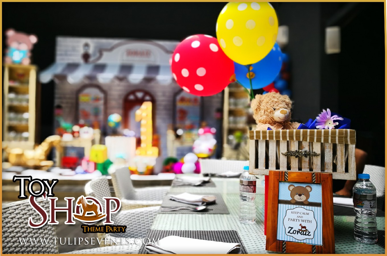 toy shop Themed birthday party by tulips events in Pakistan (1)