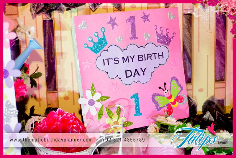 Garden theme birthday party decoration ideas in Pakistan (19)