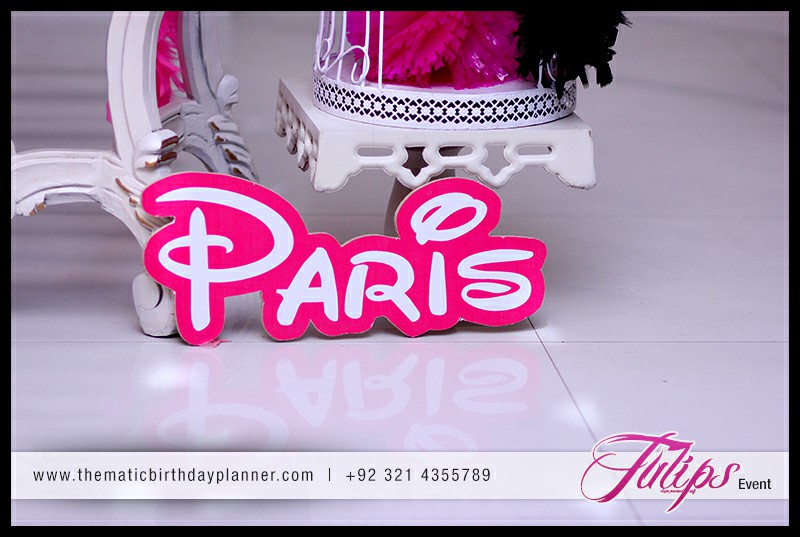 Ooh La La Paris girls theme party ideas in Pakistan (1)