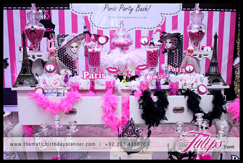 Ooh La La Paris girls theme party ideas in Pakistan (14)