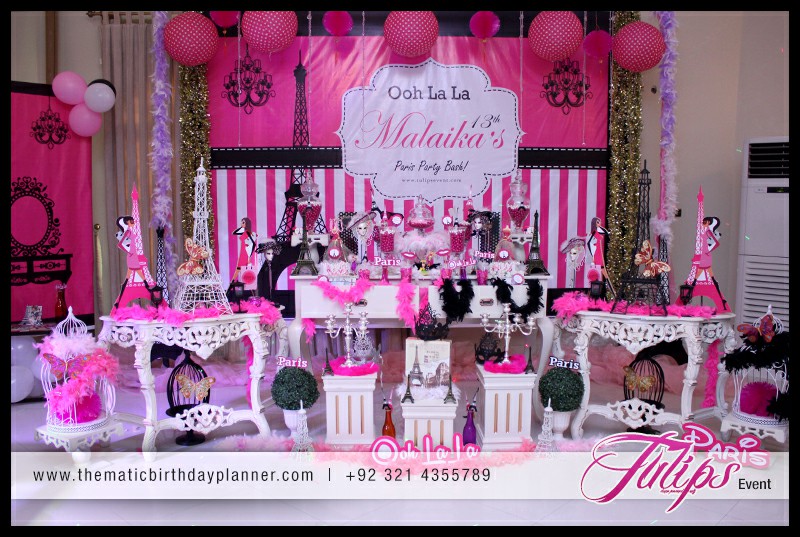 Ooh La La Paris girls theme party ideas in Pakistan (16)