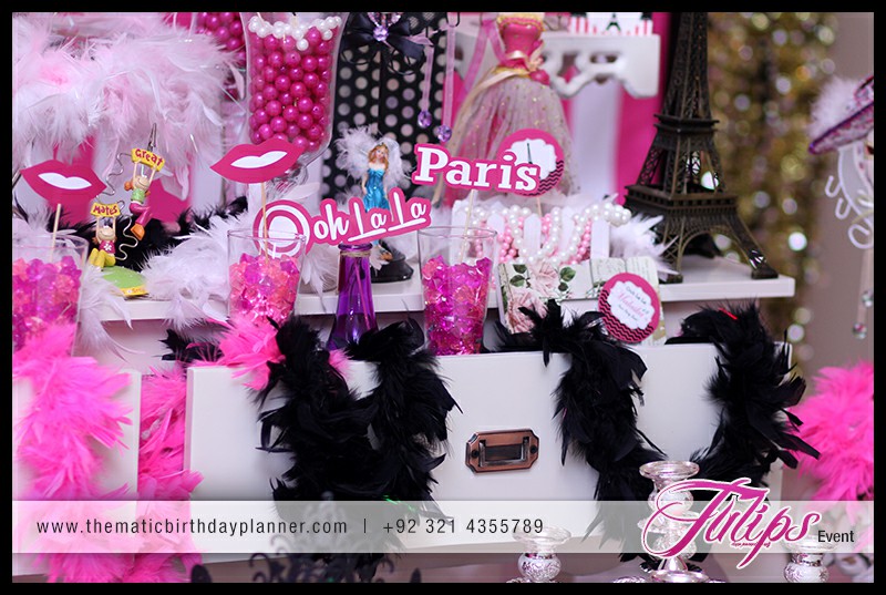 Ooh La La Paris girls theme party ideas in Pakistan (20)