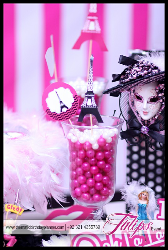 Ooh La La Paris girls theme party ideas in Pakistan (8)