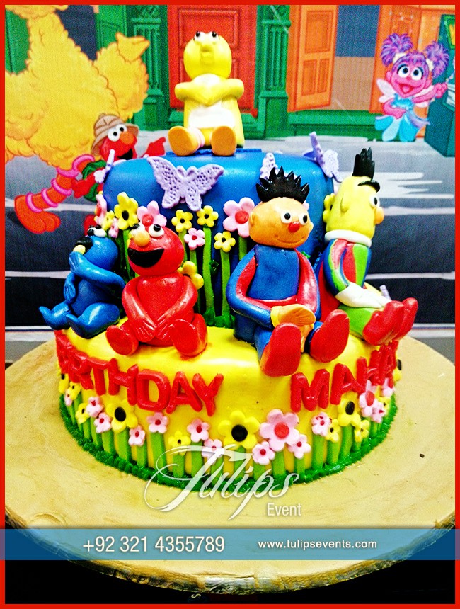 sesame street birthday decorations ideas in Lahore Pakistan (9)