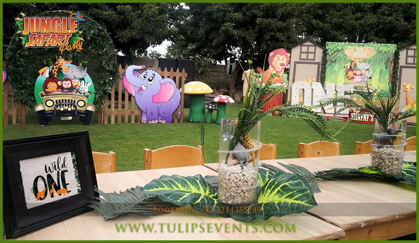 3d Jungle Safari Theme Birthday Party Decor ideas (10)