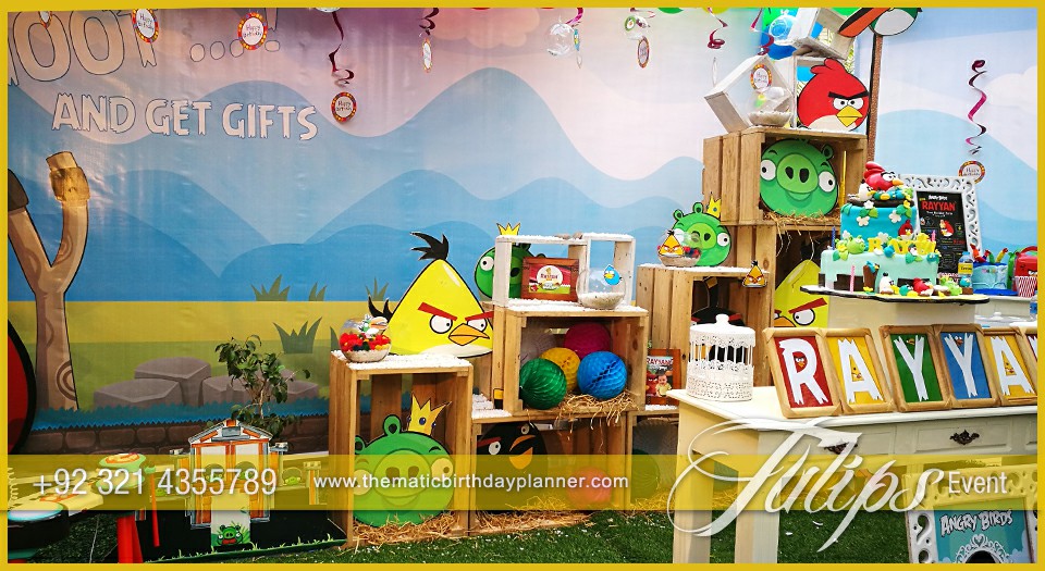 Angry Birds Birthday Party Theme decoration ideas in Pakistan (21)