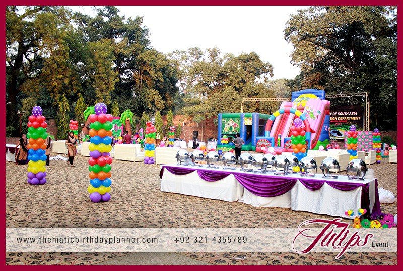 Barney party panning ideas by tulips events in Pakistan (27)