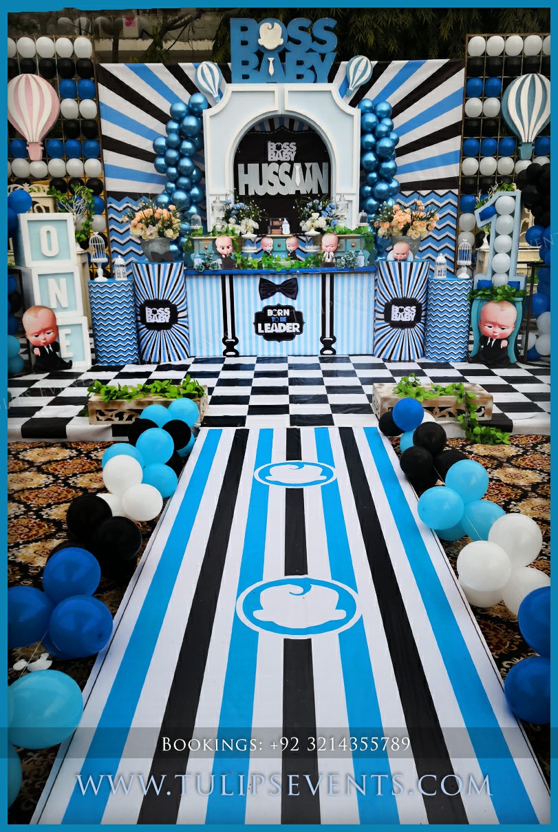 Boss Baby 1st Birthday Party Decor ideas in Pakistan (15)