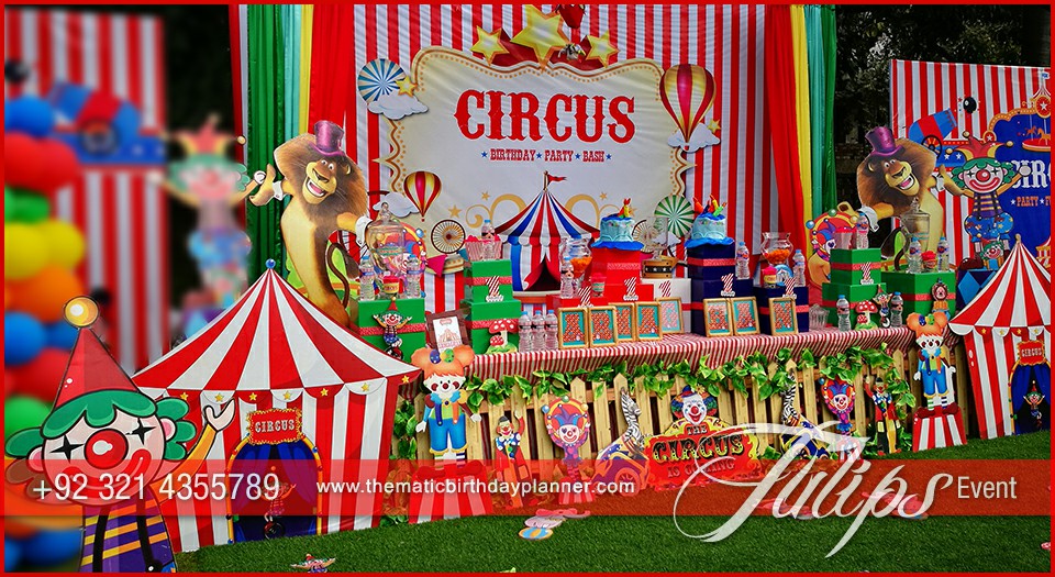 Circus Theme Carnival Party planner tulips events in Pakistan (8)