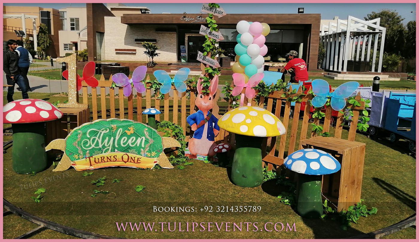 Enchanted Fairy Garden Theme Party Planner in Pakistan (18)