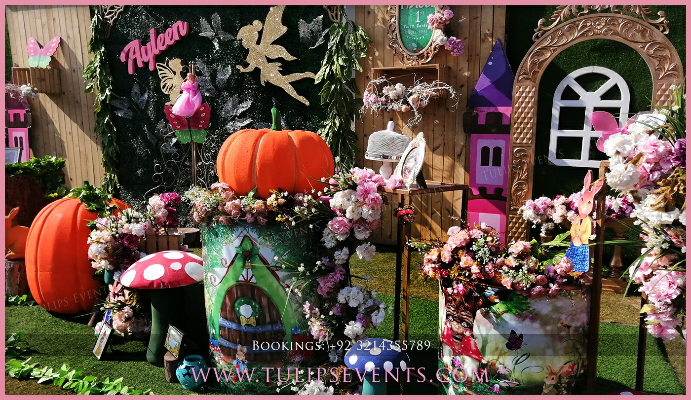 Enchanted Fairy Garden Theme Party Planner in Pakistan (35)