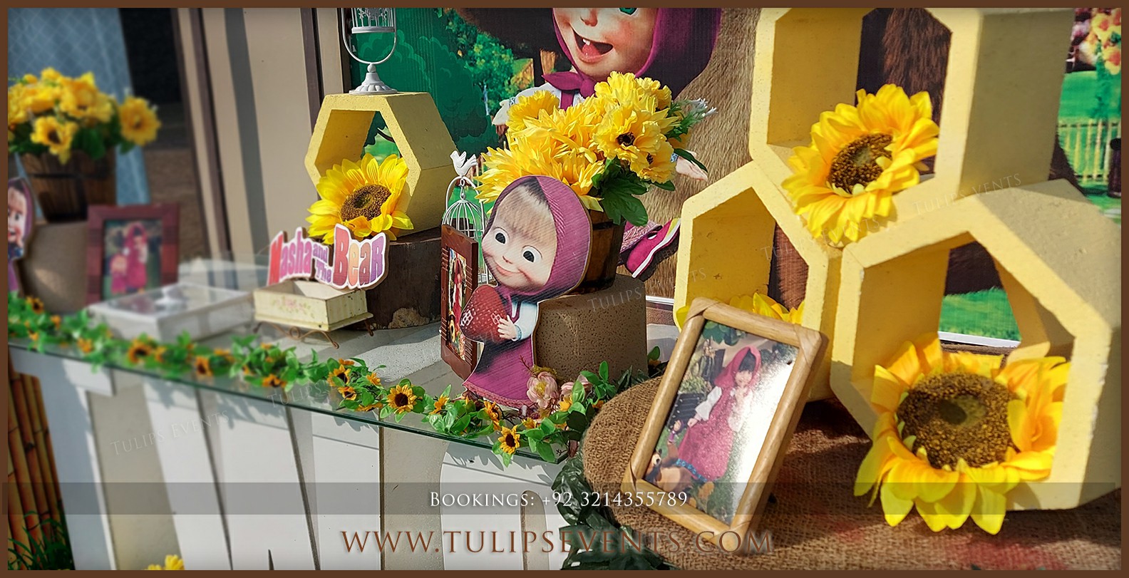 Masha and Bear Birthday Party Decoration Ideas in Pakistan (3)