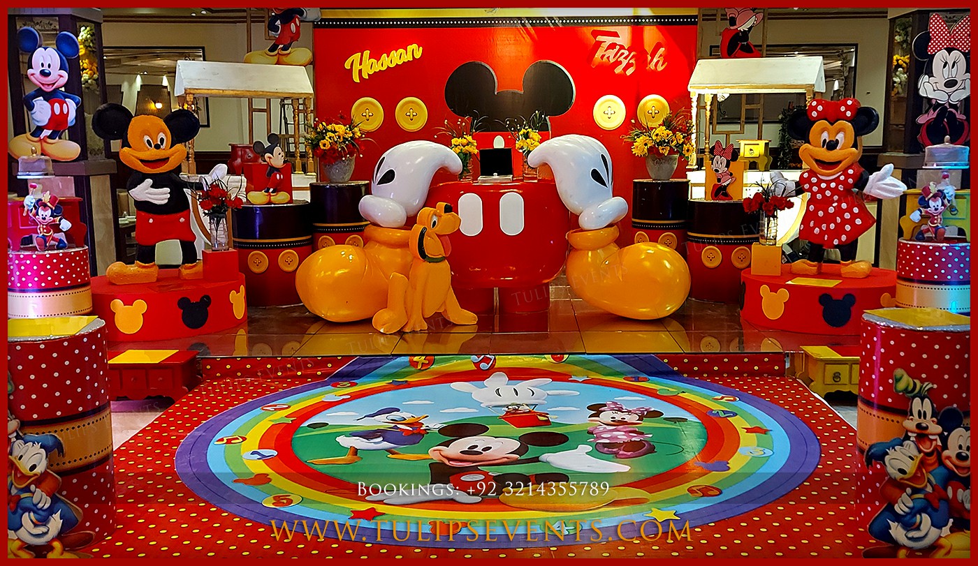 Mickey Mouse Clubhouse Themed Birthday Party Planner Pakistan (10)