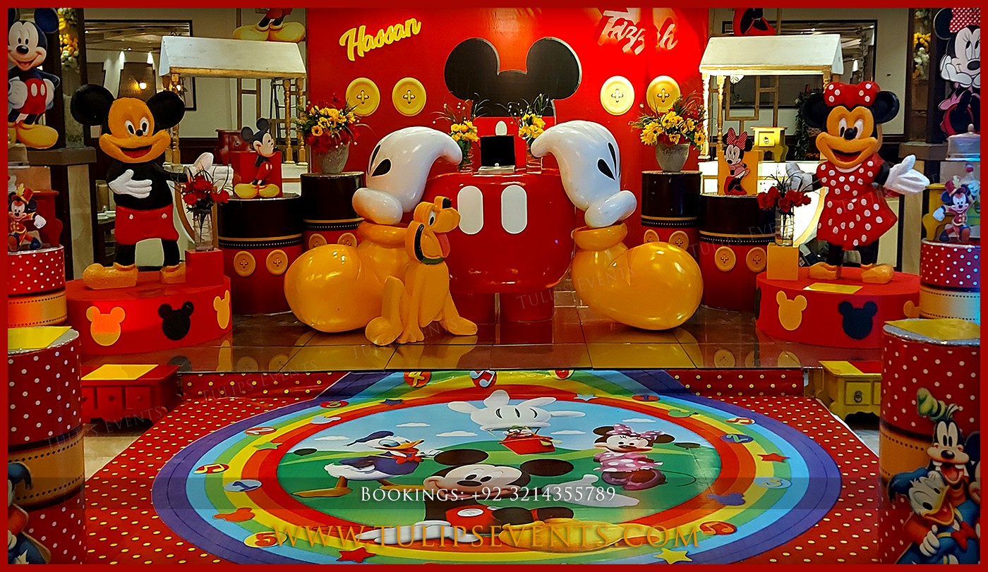 Mickey Mouse Clubhouse Themed Birthday Party Planner Pakistan (7)