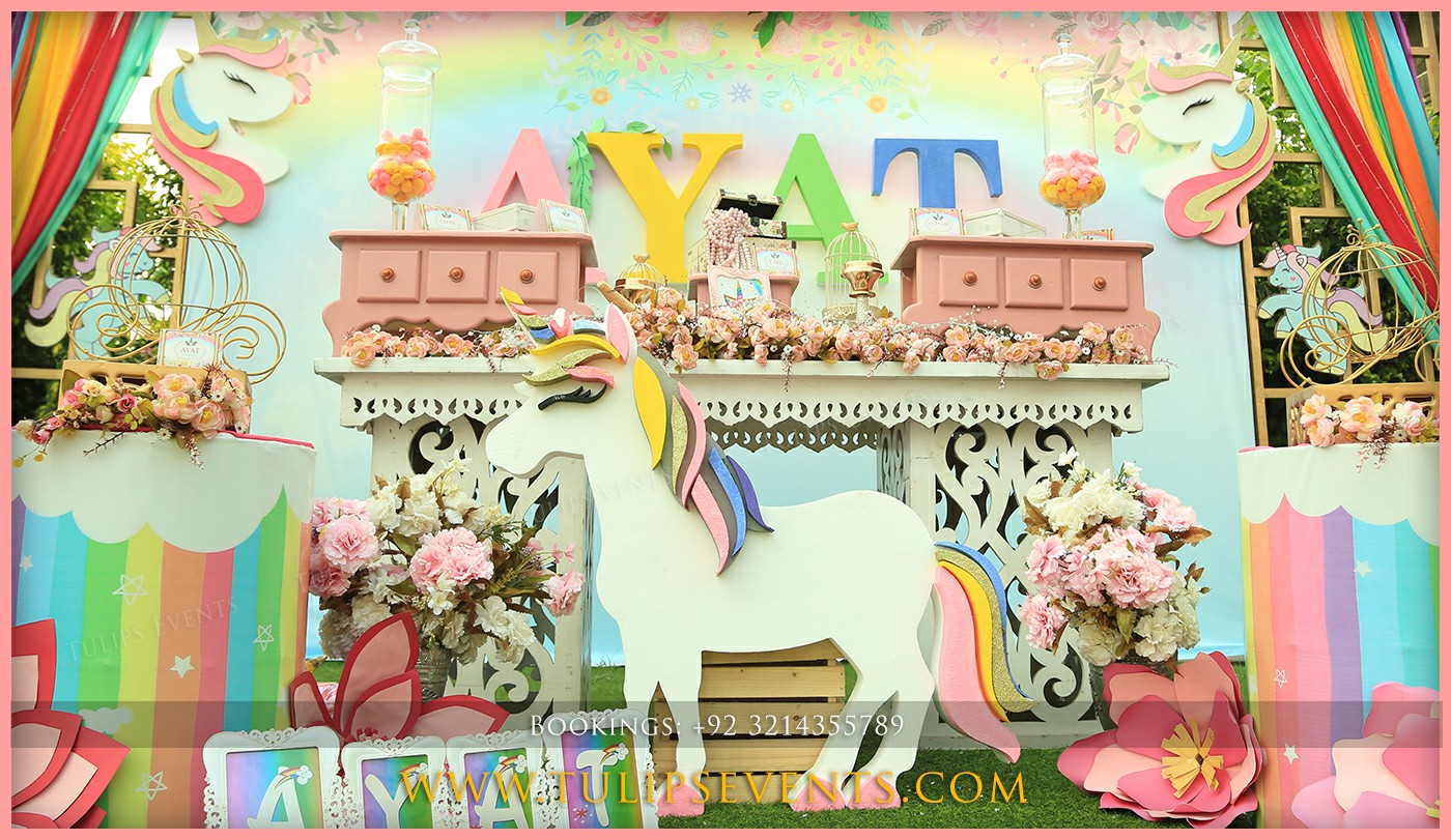 Unicorn Theme Birthday Party Planner in Pakistan (16)