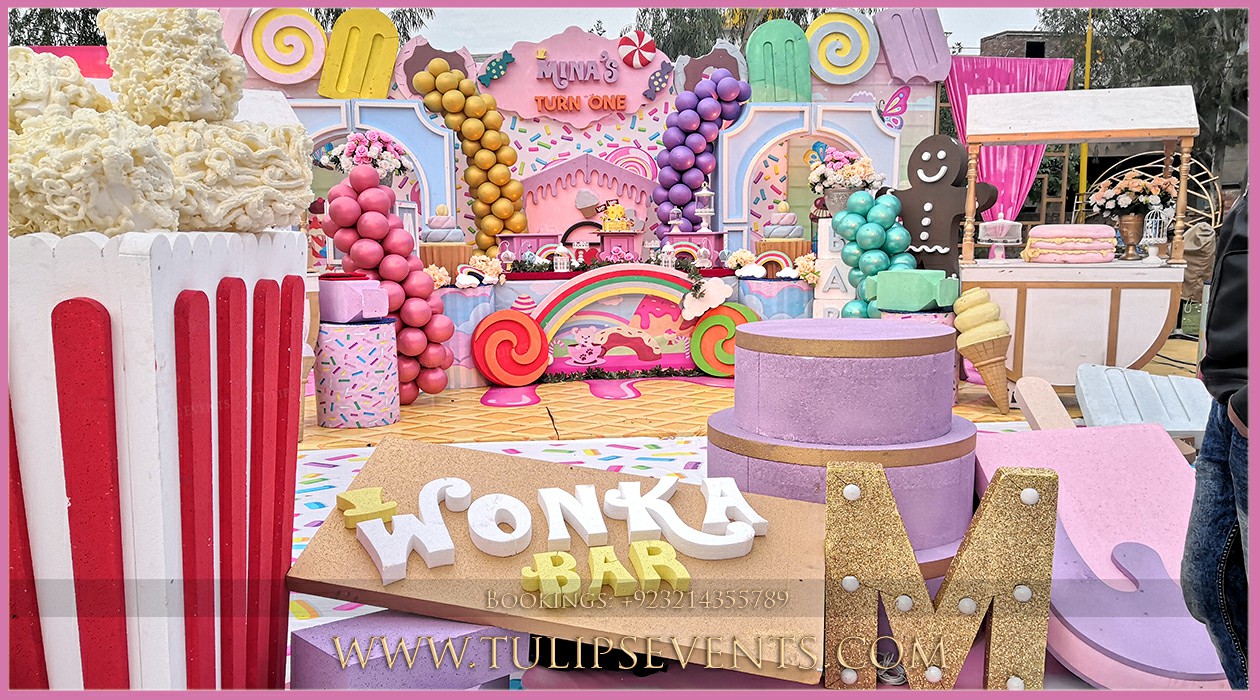 Willy Wonka Theme Birthday Party Decor in Lahore Pakistan (13)