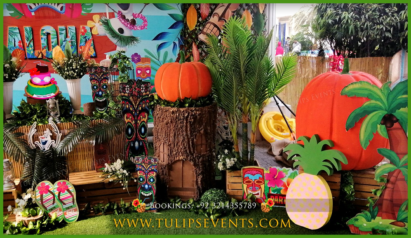 aloha hawaiian party ideas tulips events in Pakistan (22)